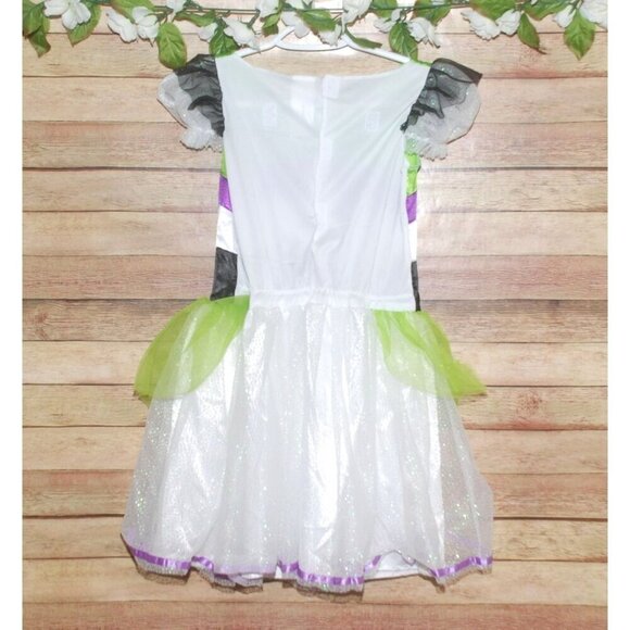 Disney's Toy Story Girls Buzz Tutu Lightyear Halloween Costume Size M 7-8 - Picture 8 of 12